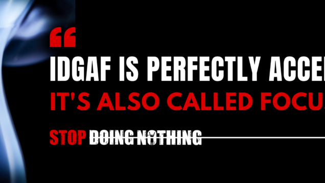 Stop Doing Nothing TV