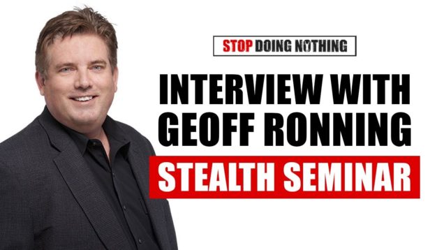 Stealth Seminar: Interview with Geoff Ronning